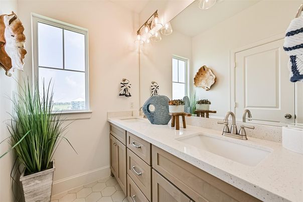 Bathroom, Dual Sink Vanities, Interior