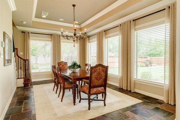 Dining room, Interior, Pendant Lights