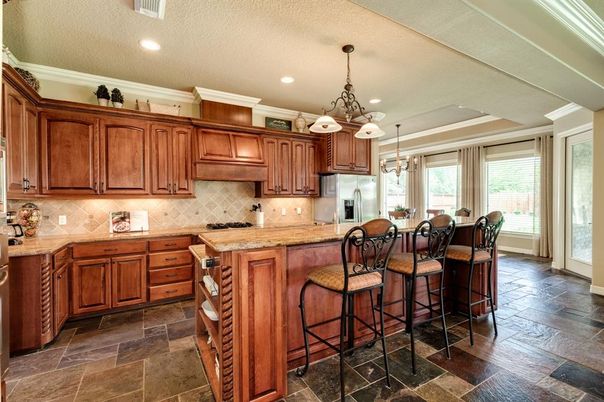 Interior, Kitchen, Pendant Lights, Recessed Lighting
