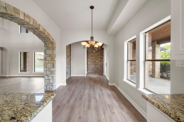 Chandelier, Interior, Pendant Lights, Wood Texture Flooring