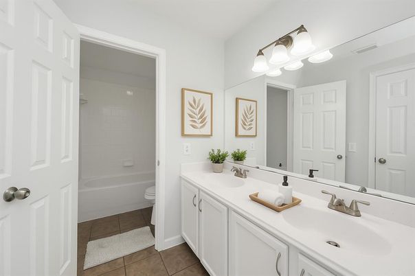 Bathroom, Dual Sink Vanities, Interior