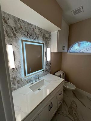 Bathroom, Interior, Marble, Marble Walls