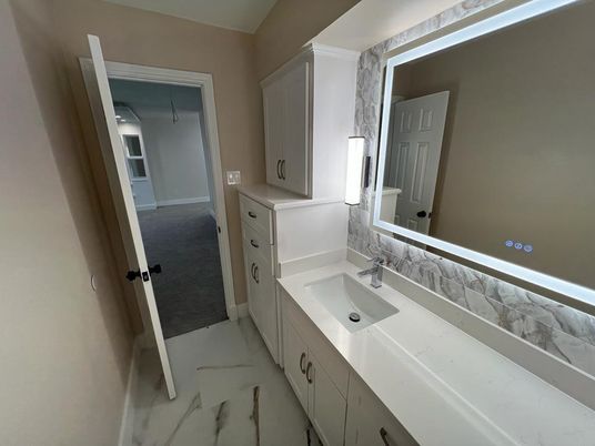 Bathroom, Interior, Marble