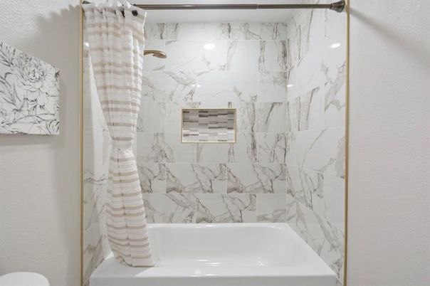 Bathroom, Interior, Marble Walls