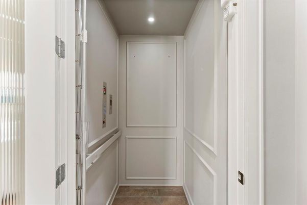 Elevator, Interior, Recessed Lighting