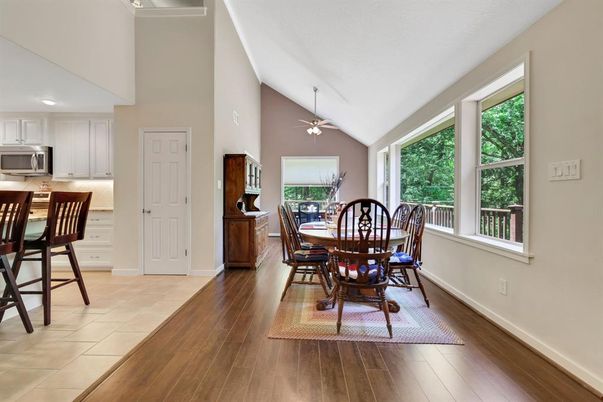 Dining room, Interior, Kitchen, Wood Texture Flooring