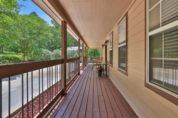 Exterior, Wood Texture Flooring