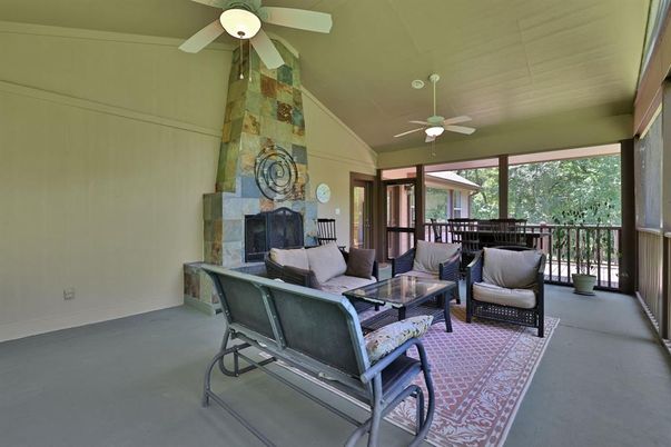 Fireplace, Interior, Living room, Sun Room