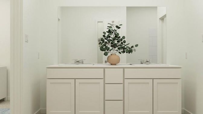 Bathroom, Dual Sink Vanities, Interior