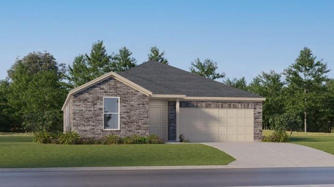 Attached, Exterior, Facade, Brick Facade, Brick Traditional