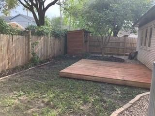 Backyard, Exterior