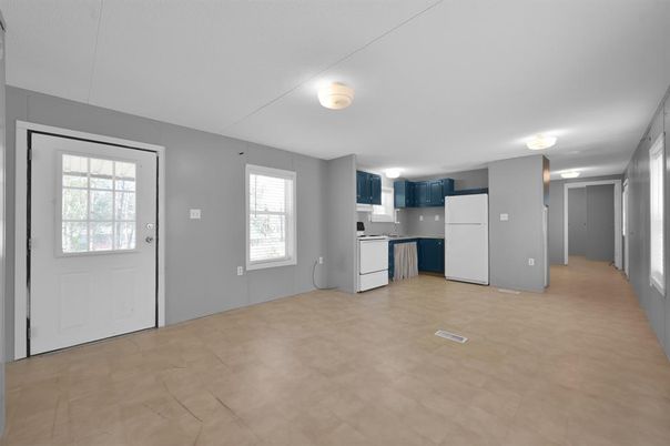 Empty room, Interior, Kitchen