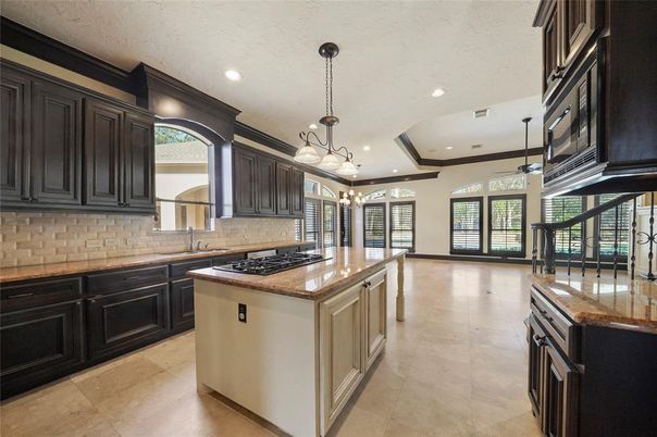 Chandelier, Interior, Kitchen, Pendant Lights, Recessed Lighting