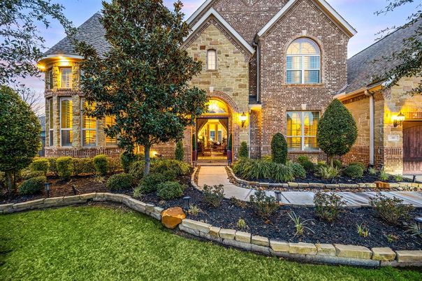 Exterior, Facade, Brick Facade, French Provincial