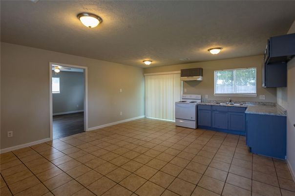 Empty room, Interior, Kitchen
