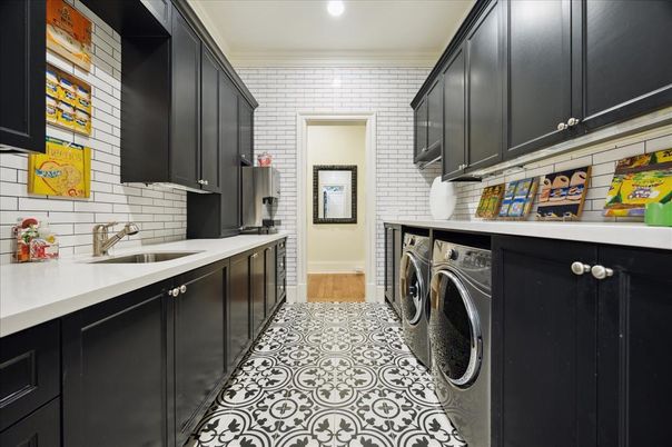 Interior, Recessed Lighting, Washer