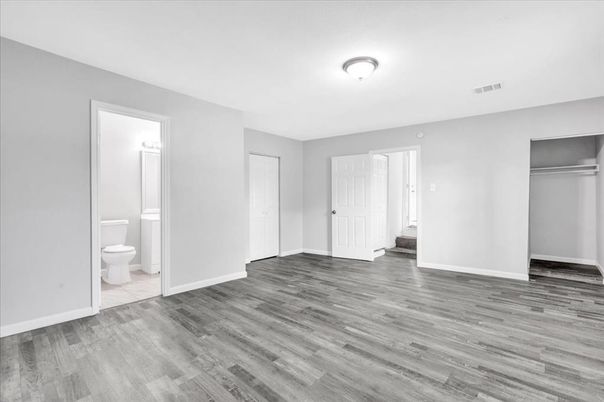 Bathroom, Empty room, Interior, Wood Texture Flooring