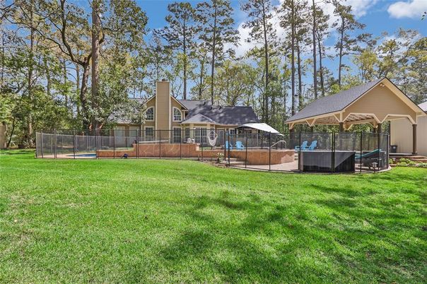 Backyard, Exterior, Hot Tub, Playground