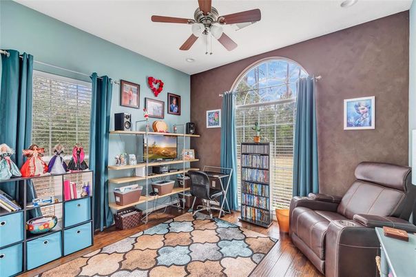 Home Office, Interior, Wood Texture Flooring