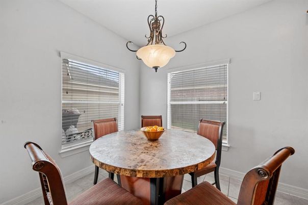 Dining room, Interior, Pendant Lights