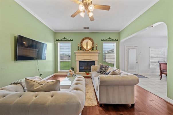 Fireplace, Interior, Living room, Wood Texture Flooring