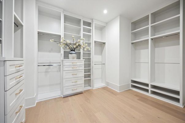 Interior, Recessed Lighting, Walk-in Closets, Wood Texture Flooring