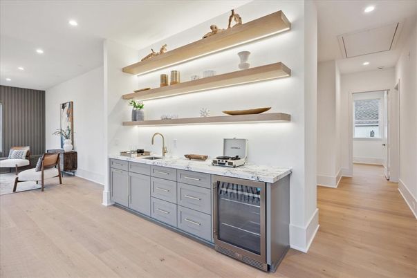 Interior, Recessed Lighting, Wood Texture Flooring