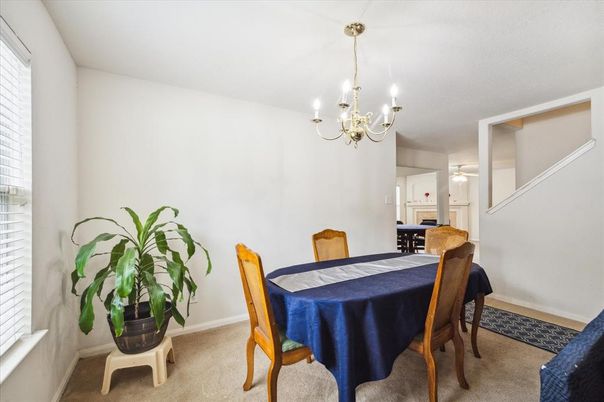 Chandelier, Dining room, Interior