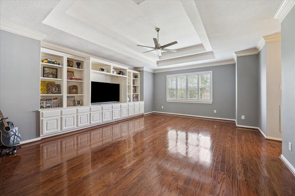 Empty room, Interior, Wood Texture Flooring