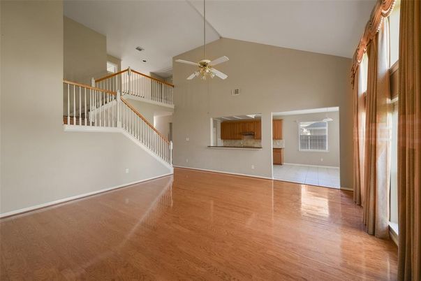 Empty room, Interior, Wood Texture Flooring