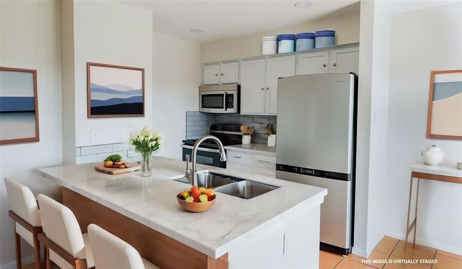 Interior, Kitchen, Stainless Steel Appliances