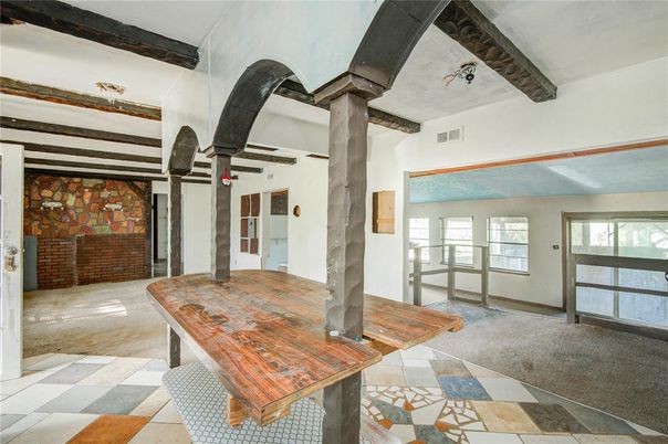 Interior, Stone Walls