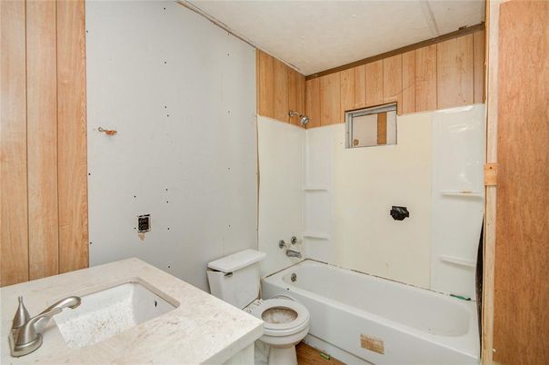 Bathroom, Interior, Wooden Walls