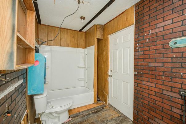 Bathroom, Interior, Wooden Walls
