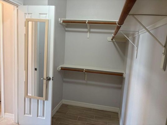 Interior, Walk-in Closets, Wood Texture Flooring