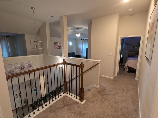 Bedroom, Interior, Pendant Lights