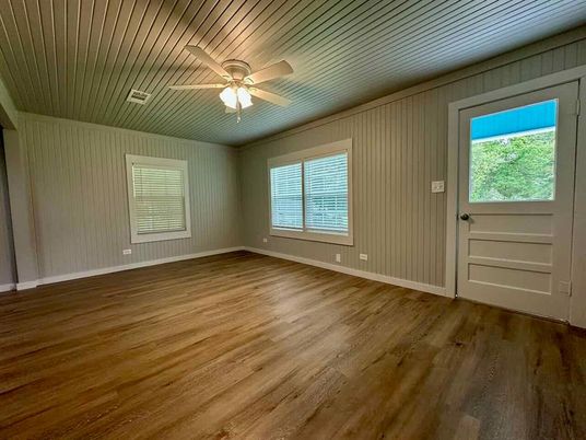 Empty room, Interior, Wood Texture Flooring