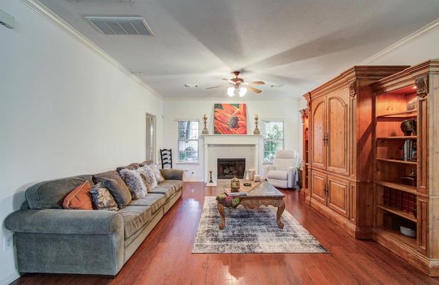 Fireplace, Interior, Living room, Wood Texture Flooring