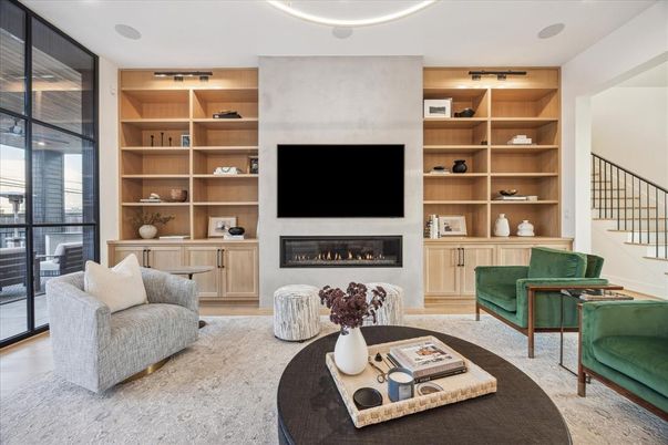 Fireplace, Interior, Living room