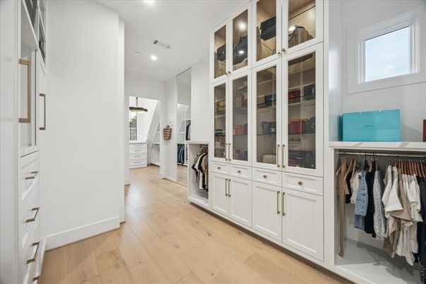 Interior, Recessed Lighting, Walk-in Closets, Wood Texture Flooring