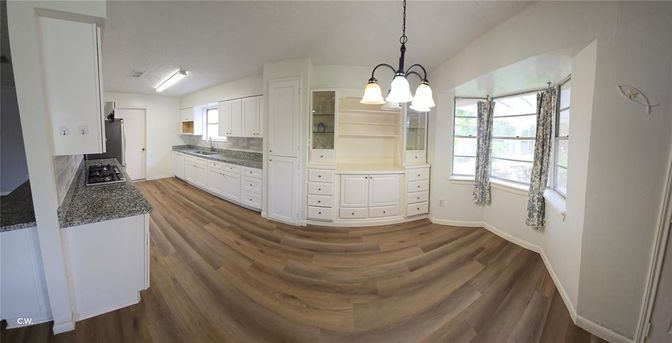 Interior, Kitchen, Pendant Lights, Wood Texture Flooring
