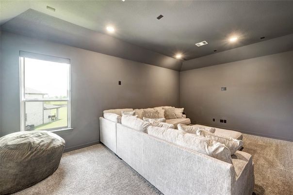 Interior, Recessed Lighting, Theatre Room