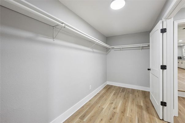 Interior, Recessed Lighting, Walk-in Closets, Wood Texture Flooring