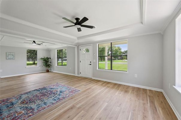 Empty room, Interior, Wood Texture Flooring