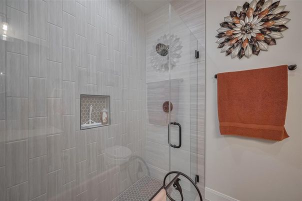 Bathroom, Glass Shower, Interior