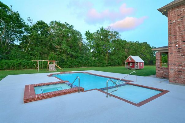 Backyard, Exterior, Playground, Pool