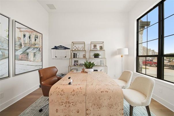Bedroom, Home Office, Interior, Wood Texture Flooring
