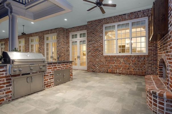 Exterior, Recessed Lighting