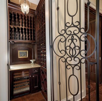 Interior, Pendant Lights, Wine Storage, Wood Texture Flooring