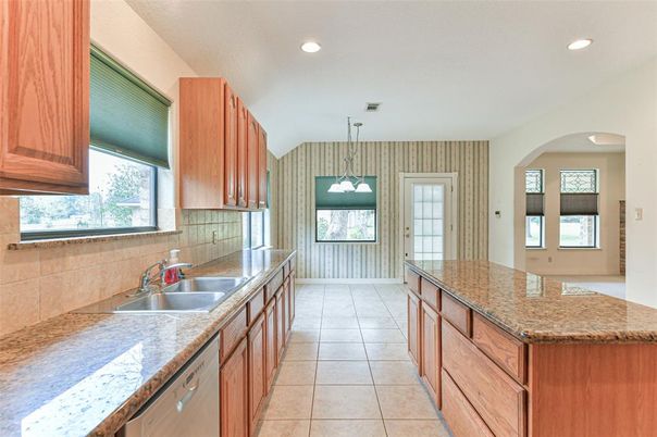 Interior, Kitchen, Pendant Lights, Recessed Lighting
